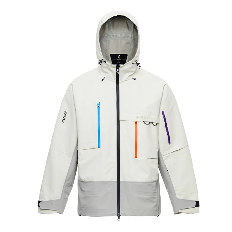 BACKCOUNTRY Colored Zipper  Snow Jacket