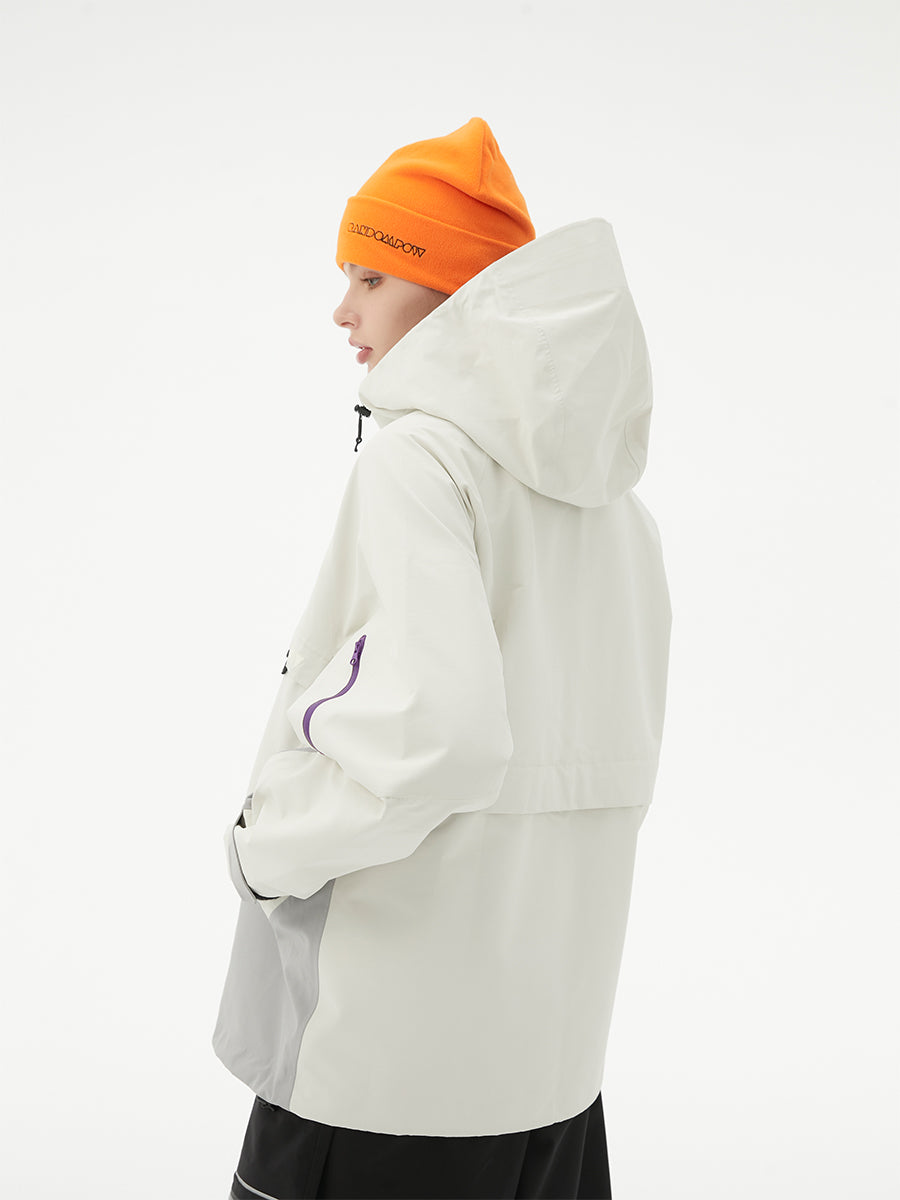 BACKCOUNTRY Colored Zipper  Snow Jacket