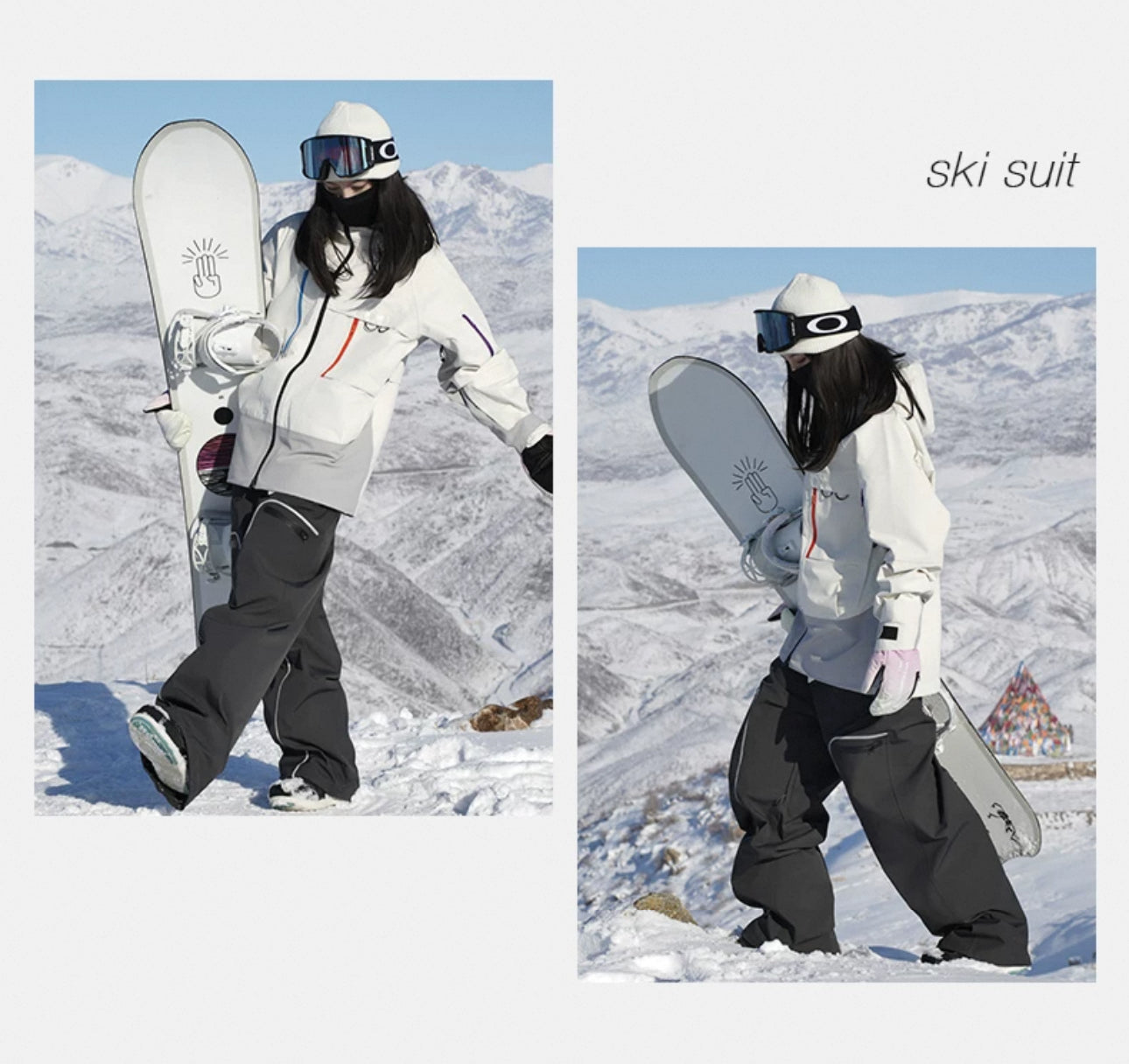 BACKCOUNTRY Colored Zipper  Snow Jacket