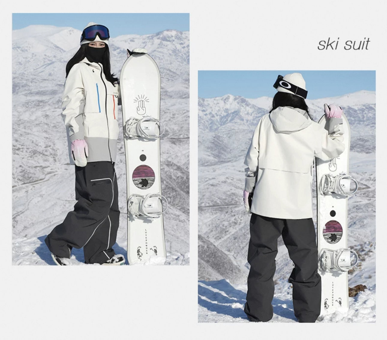 BACKCOUNTRY Colored Zipper  Snow Jacket