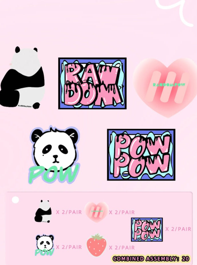 RandomPow Anti-freezing face stickers