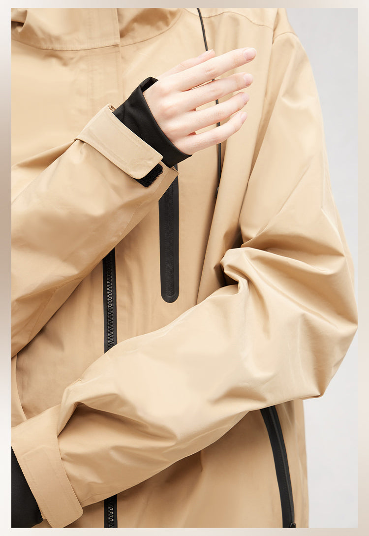 RandomPow Basic Snow Suit Khaki-Unisex